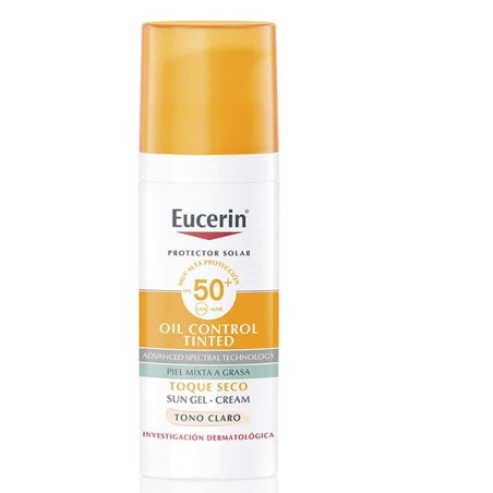Eucerin Solar Facial Spf50 OilControl Claro 50Ml