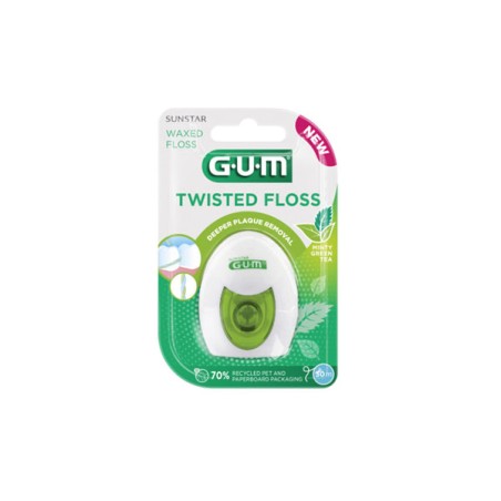 GUM HILO DENTAL TWISTED FLOSS 30 M 1 U 350