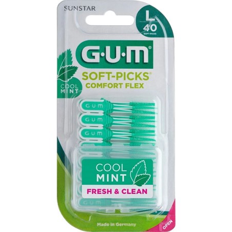 GUM INTERDENTAL SOFT-PICKS COMFORT FLEX T-L 40 U