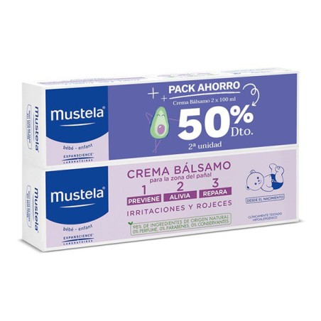 MUSTELA CREMA BALSAMO 1, 2, 3 PACK DUPLO 100+100