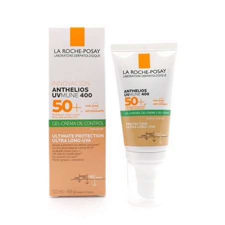 RochePosay Anthelios Spf50 Oil Gel Crema Color