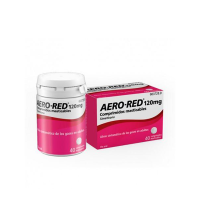 AERO-RED 120 mg COMPRIMIDOS MASTICABLES, 40 comp