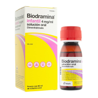 BIODRAMINA  INFANTIL 4 mg/ml SOLUCION ORAL, 1 fr