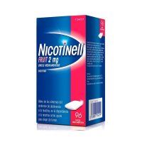 NICOTINELL FRUIT 2 mg CHICLE MEDICAMENTOSO, 96 c