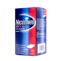 NICOTINELL FRUIT 4 mg CHICLE MEDICAMENTOSO, 96 c