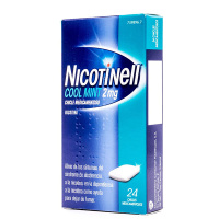 NICOTINELL COOL MINT 2 mg CHICLE MEDICAMENTOSO,