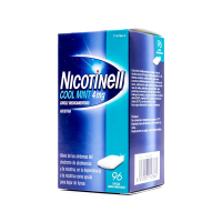 NICOTINELL COOL MINT 4 mg CHICLE MEDICAMENTOSO,