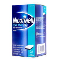 NICOTINELL COOL MINT 2 mg CHICLE MEDICAMENTOSO,