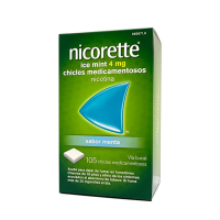 NICORETTE ICE MINT 4 mg CHICLES MEDICAMENTOSOS,