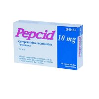PEPCID 10 mg COMPRIMIDOS RECUBIERTOS, 12 comprim
