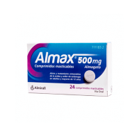 ALMAX 500 MG 24 COMPRIMIDOS MASTICABLES