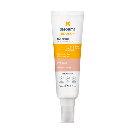 SESDERMA REPASKIN SPF50 TACTO SEDA COLOR 50 ML