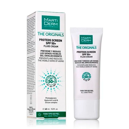 MARTIDERM PROTEOS SCREEN SPF50+ FLUID CREAM 40ML