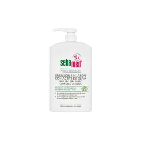 SEBAMED EMULSION SIN JABON ACEITE OLIVA 1000 ML