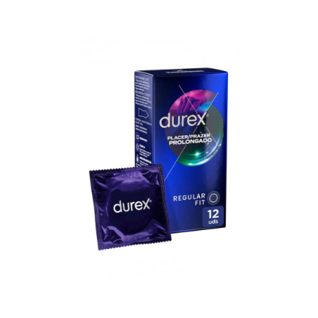 DUREX PRESERVATIVO PLACER PROLONGADO 12 U