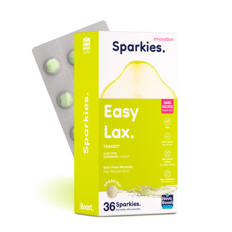 Sparkies Easy Lax 36 Microperlas Sabor Pera