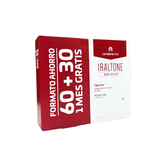 IRALTONE AGA PLUS 60+30 CAPSULAS