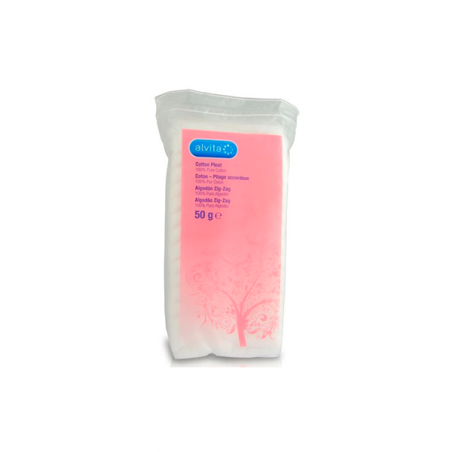 ALVITA ALGODON ZIG-ZAG PURO 50 G - 1