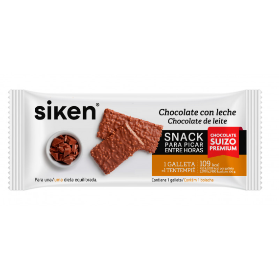 Siken Galleta Chocolate con leche 32 u 1 Caja