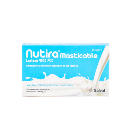 NUTIRA LACTASA 4500 FCC 28 COMP MASTICABLES