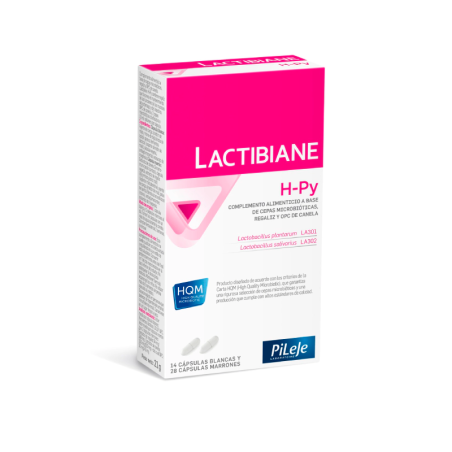 Lactibiane Hpy 14 Caps Blancas + 28 Caps Marrone