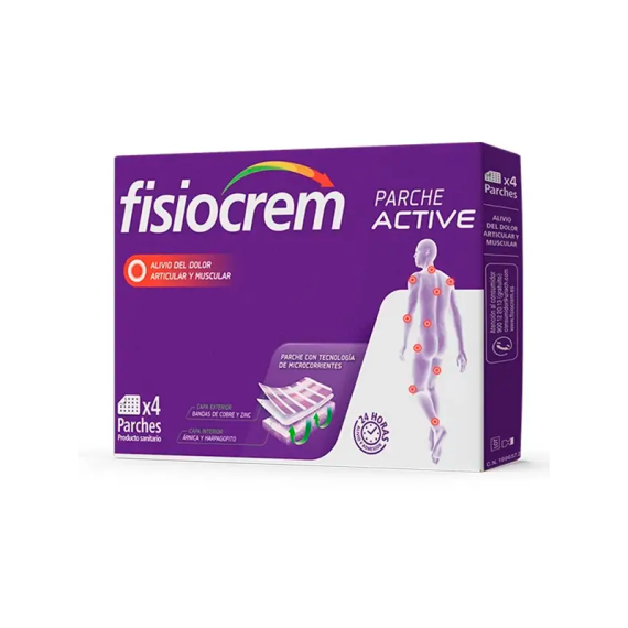 Fisiocrem Parche Active 4 Unidades