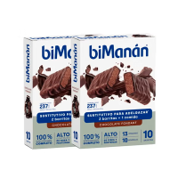 Bimanan Sustitutivo Barritas Choco Fondant 20 u