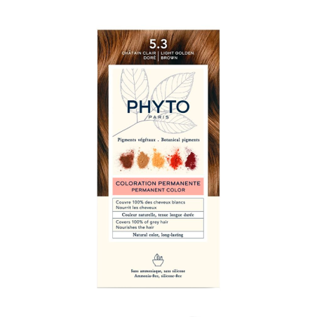 Phyto Tinte Color 5.3 Marron Claro Dorado