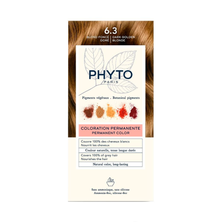 Phyto Tinte Color 6.3 Rubio Oscuro Dorado