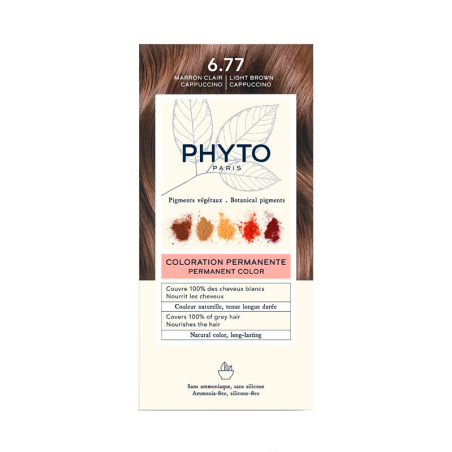 Phyto Tinte Color 6.77 Marron Claro Capuchino