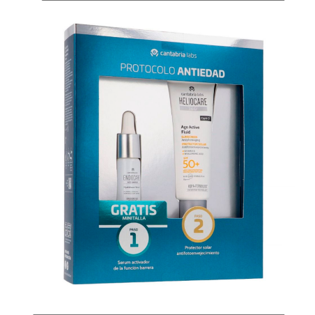 Heliocare Cofre Age Active Fluid+Serum Endocare