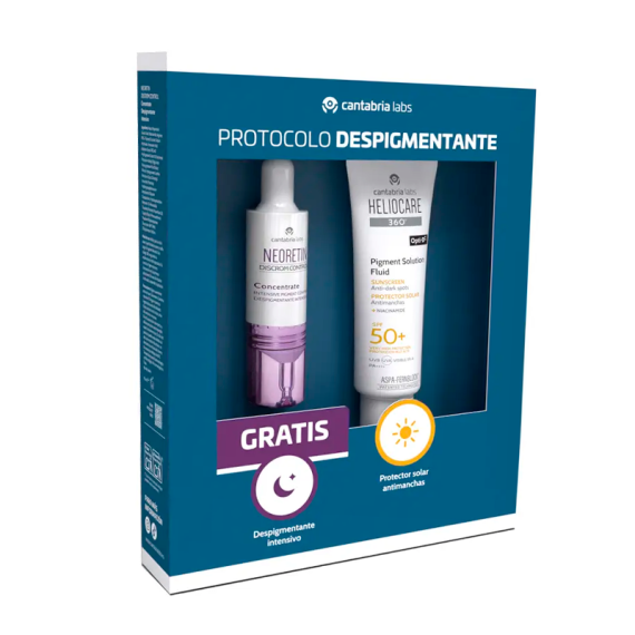 Heliocare Pack Pigment Solution Fluid+Neoretin