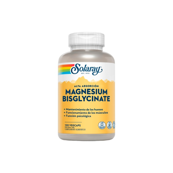 Solaray Bisglycinato Magnesio 120 Caps