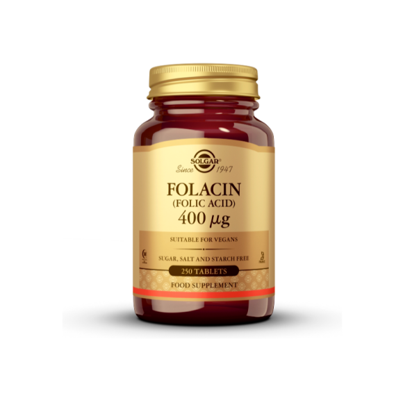 Solgar Folacin 400 Microgramos 250 Comp