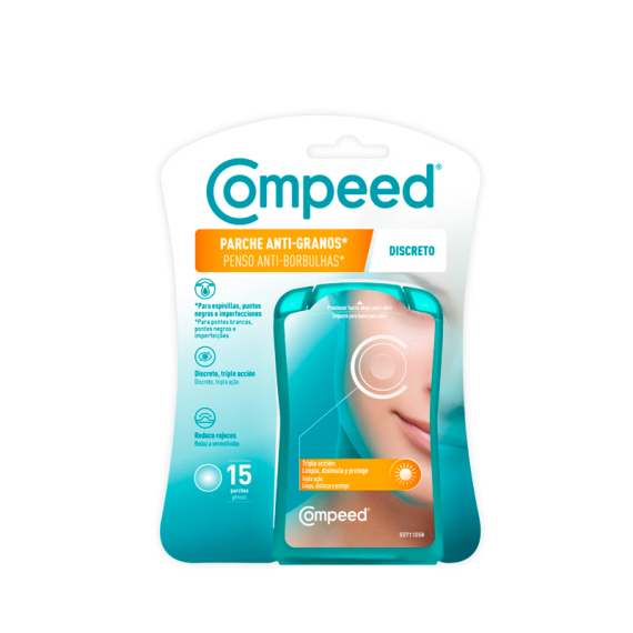 Compeed Parche Anti-Granos Discreto 15 Unidades