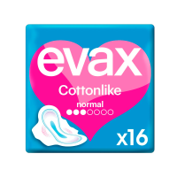 Evax Normal Con Alas 16 U Rosa
