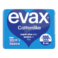 Evax Superplus Con Alas 10 U Azul