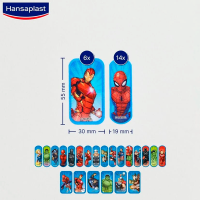 Hansaplast Apósitos Infantil Marvel 20 U 2