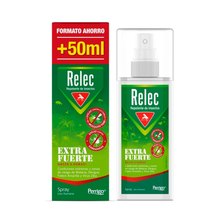 Relec Extrafuerte Xl Spray Repelente 125 Ml