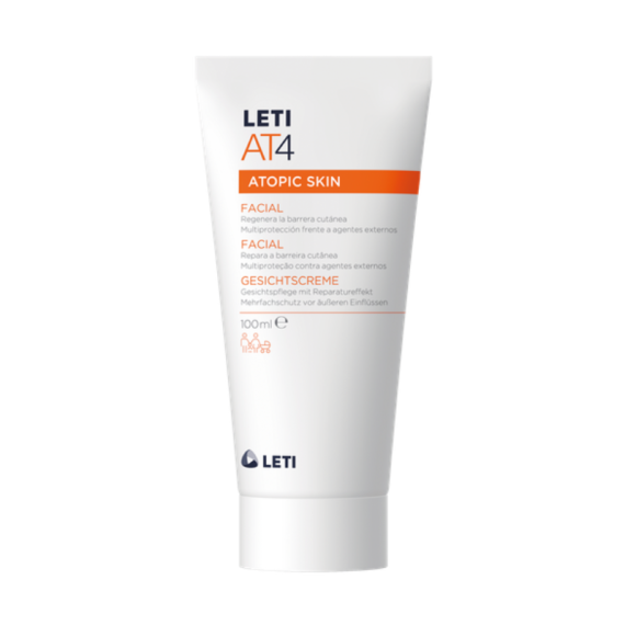 Leti At4 Atopic Skin Crema Facial 100 Ml