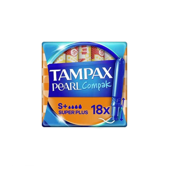 Tampax Compak Pearl Super Plus 18 U
