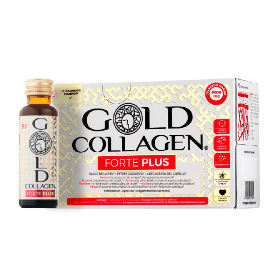 Gold Collagen Forte Plus 10 Frascos 50 Ml