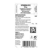 Solgar Vitamina B12 100 Mcg 100 Comp 2