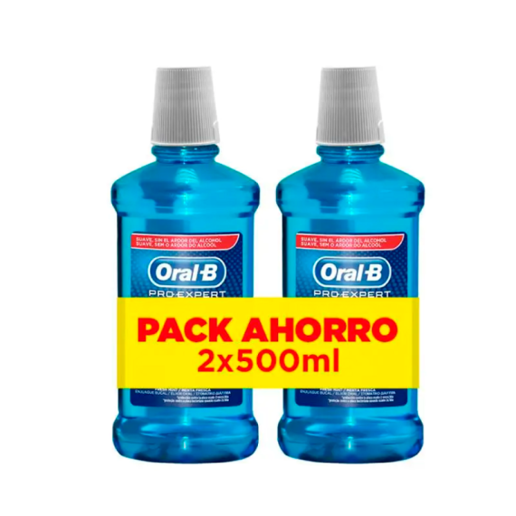 Oral B Colutorio Pro Expert Proteccion 2x500 Ml
