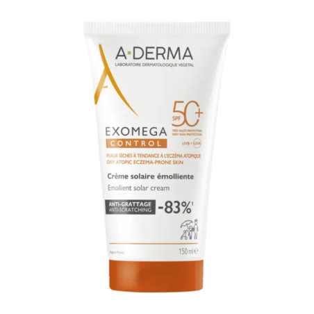 A-Derma Exomega Control Crema Solar Spf+50 150ml