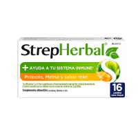 Strepherbal Propolis Melisa Sabor Miel 16 U