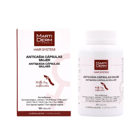 Martiderm Hair System Anticaída Mujer 120 Caps