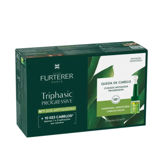 Rene Furterer Triphasic Progresiva Anticaida 8u