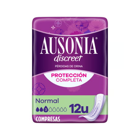 Ausonia Compresas Discreet Gota 4 Normal 12 U