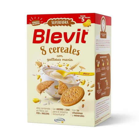 Blevit Super Fibra 8 Cereales Y Galleta 500 G